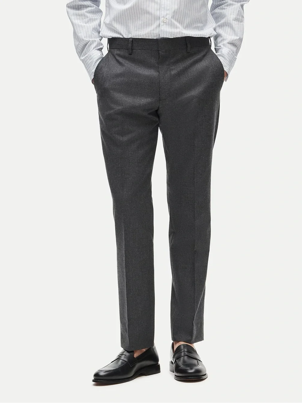 J. CREW Ludlow Slim-fit suit pant in English cotton-wool blend 33 $248 BH231
